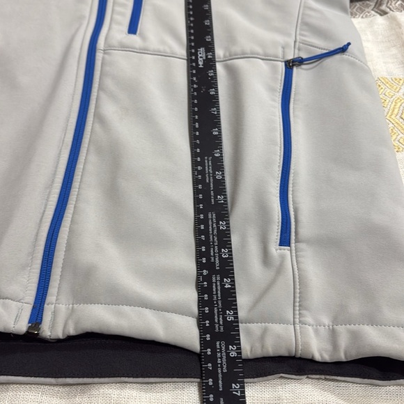 (P1) The North Face men's jacket in grey, with fleece lining, size M - Picture 11 of 16